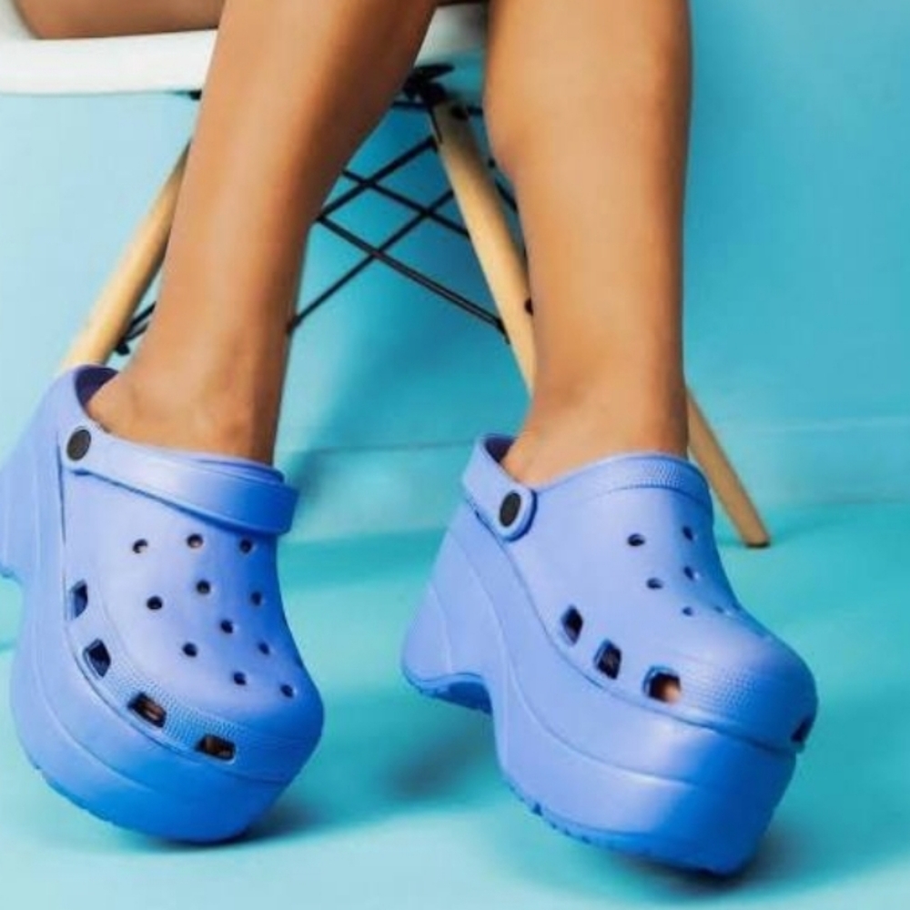 Platform clogs/crocs